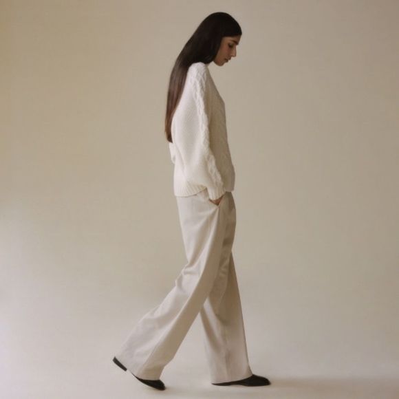 EVERLANE The Way-High Drape Pant 6S NWT - Picture 15 of 16